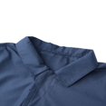 thumbnail image 3 of Combinaison Homme Couleur Unie Col Rabattu Manches Longues Combinaisons pour Garçons, 3 of 5