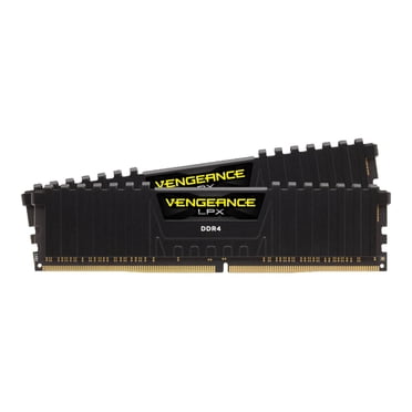 CORSAIR Vengeance LPX - DDR4 - kit - 16 Go : 2 x 8 Go - DIMM 288-pin - 3200 MHz / PC4-25600 - CL16 - 1,35 V - Non Bufferé - non-ECC - Noir