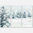 thumbnail image 4 of Designart Pins enneigés Art mural sur toile, 4 of 4