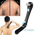 thumbnail image 4 of Men Electric Back Hair Shaver Clipper Body Shaving Razor Remover Trimmer Groomer, 4 of 12