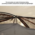 thumbnail image 2 of Fireproof 2 Person Waterproof Dome Tent with Snow Skirt for, 2 of 8