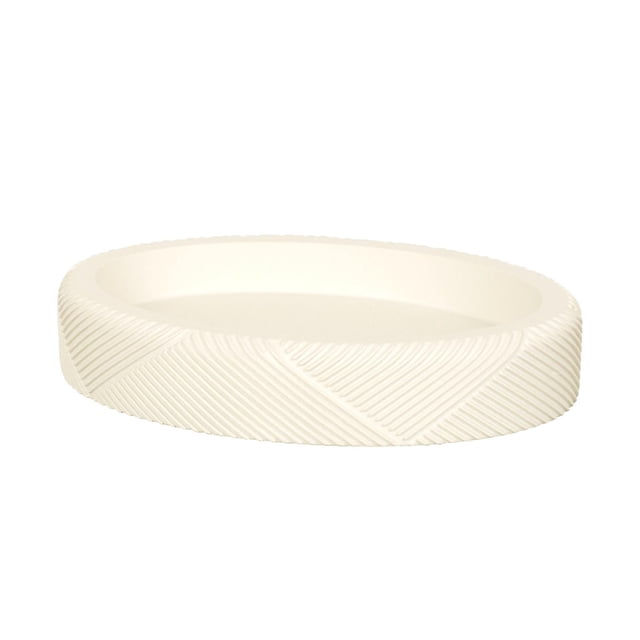 Mainstays Graph Resin Soap Dish, Tan