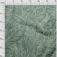 thumbnail image 3 of oneOone Tissu Polyester Lycra Vert Foncé Feuilles Matière de Robe Tissu Imprimé Tissu au Mètre 56 Pouces de Large, 3 of 5
