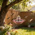 thumbnail image 4 of weibbin 3 Tier Solar Powered Hanging Bird Bath for Garden, Cascading Water Feeder with Pump, 4 of 6