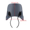 thumbnail image 2 of Windshield WindScreen fit for HONDA Rebel 250 300 500 CL250 CL300 CL500 23-24, 2 of 11