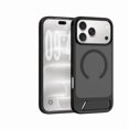 thumbnail image 2 of ONN MAGSAFE BLACK CASE FOR IPHONE 18PM WITH KICKSTAND, 2 of 5