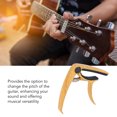 thumbnail image 3 of Capo Guitare, Capo Tension à Ressort Réglable en Métal pour Ukulélé Électrique Acoustique Bass Banjo, Quick Release, 3 of 8