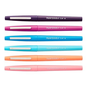 Paper Mate Flair Medium Felt Tip Pens 6/Pkg-Tropical Vacation