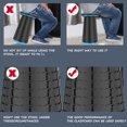 thumbnail image 3 of Aqestyerly Portable Foldable Telescopic Stool Lightweight Retractable Travel Stool for Adults Camping HWRETIE, 3 of 6