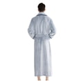 thumbnail image 4 of Horkkom Mens Robe Fleece Fuzzy with Pockets Bathrobe Winter Warm Soft Tie House Coat L, Gifts for Men, 4 of 9