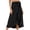 Black, variant on Mrat Scooter Skirt Women's Casual Fashion One-Piece Lace up Skirt Irregular Hip Pack Solid Color Skirt Crochet Skirts S-64 Black M