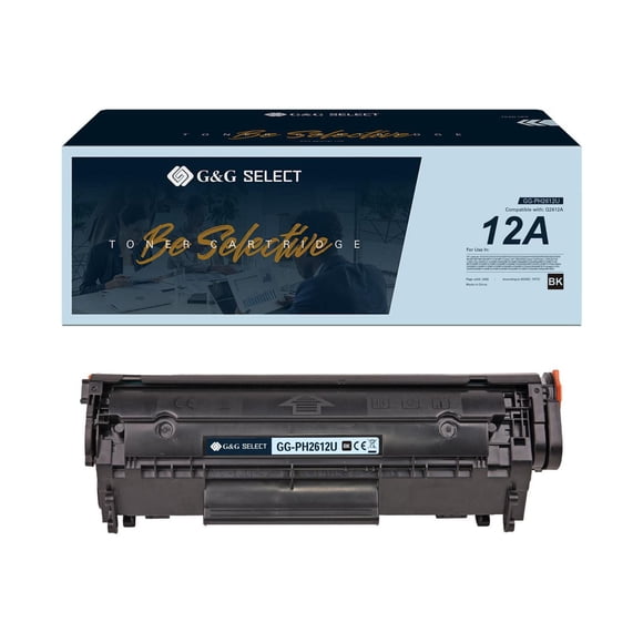 G&G Select HP Q2612A New Compatible Black Toner Cartridge