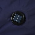 thumbnail image 3 of Nassau 6.5-ft x 10-ft Rectangular Market Umbrella with LED Bulb Lights - Navy Blue - Breez-Tex, 3 of 9
