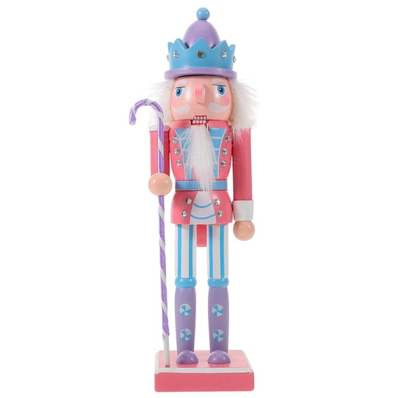 SHISUYAN 1 Ensemble Marionnette en Bois Casse-Noisette Traditionnelle pour Fête de Noël et Fête de Déménagement