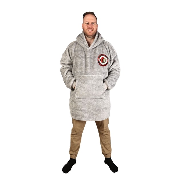 NHL Ottawa Senators Game Time Hoodie Blanket