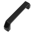 thumbnail image 1 of Unique Bargains 7' Long Noir en Alliage d'Aluminium Meubles Porte Poignée de Traction, 1 of 1