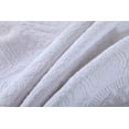 thumbnail image 3 of Zhuge 100% Cotton White King Quilts and Bedspreads, Comfortable Quilted Bedspread and Comforters Quilt Set for All Seasons 98x106 Inch（A）, 3 of 5
