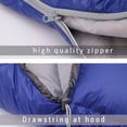 thumbnail image 2 of Cold Weather Mummy Sleeping Bag Winter Sleeping Bag Down Sleeping Bag for Backpacking Camping, 2 of 7