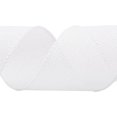 thumbnail image 2 of Joycrosso Burlap Wired Edge Ribbon 2 inch x 10 Yards, White, Ideal for Crafting, Gift Wrapping, Wreath, Christmas Tree, and Rustic Wedding Decorations, 2 of 4