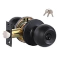 thumbnail image 1 of Keyed Entry Door Lock Set Secure Heavy Duty Residential Knob for Interior and Exterior Doors, 1 of 7