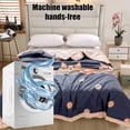 thumbnail image 4 of Breathable Blanket Suitable For Hot Sleepers Double-sided Ice Blanket Thin Summer Is Soft Light Cold Blanket, 4 of 6