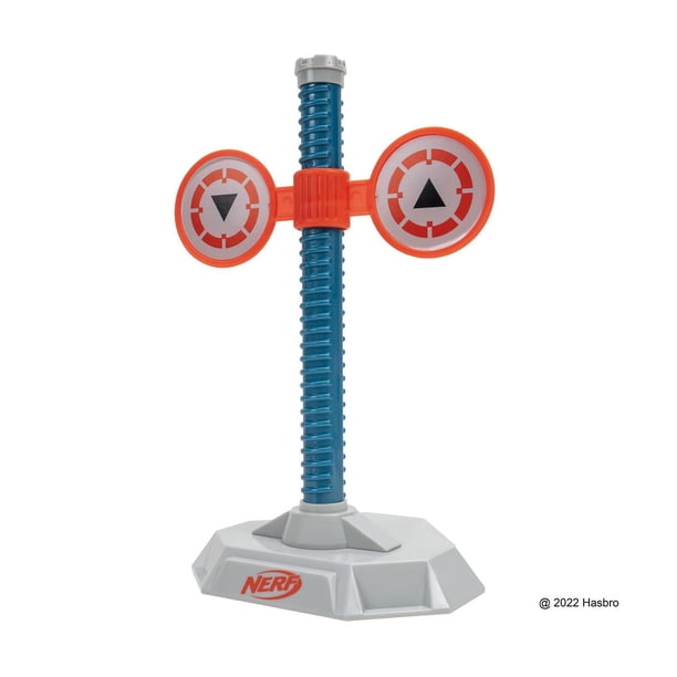 Nerf Elite Cible Challenge Hex Drop – Jeu De Tir – Pratique Solo Ou Duel – Compatible Nerf Elite