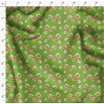 thumbnail image 4 of Soimoi Tissu Poly Georgette Imprimé Floral Fleur 1 Yard 42 Pouces de Large, 4 of 5