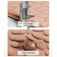 thumbnail image 4 of Super Water Absorbent Memory Foam Bath Mat Cobblestone Bathroom Rugs Machine Washable Bath Rugs 16 x 24 inch, 4 of 9