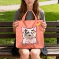 thumbnail image 3 of Sac de Voyage Pliable pour Chats avec Trous de Ventilation - Sac de Transport Léger pour Animaux de Compagnie d'Extérieur pour le Camping et la Randonnée, Conception Flexible et Pliable pour Chats, 3 of 3