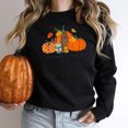 thumbnail image 1 of 2023 Chandail de Mode pour Femmes Rabais de 50 % Liquidation Halloween Chandail Décontracté Aguichant pour Femmes à Imprimé Manches Longues Col Rond Chandail Blouse Hauts Chandails Sans Capuche, 1 of 1