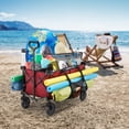 thumbnail image 4 of Gorilla Carts Chariot Pliable et Rabattable, Plateau de 7 Pi3, Capacité de Charge de 150 lb, Rouge, 4 of 12