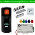 thumbnail image 1 of OBO RFID Door Access Control System Kit Set 125KHz Fingerprint Biometric +Electric Magnetic Electronic Locks+ DC12V Power Supply ,Ultra-Quiet Operation, 1 of 6
