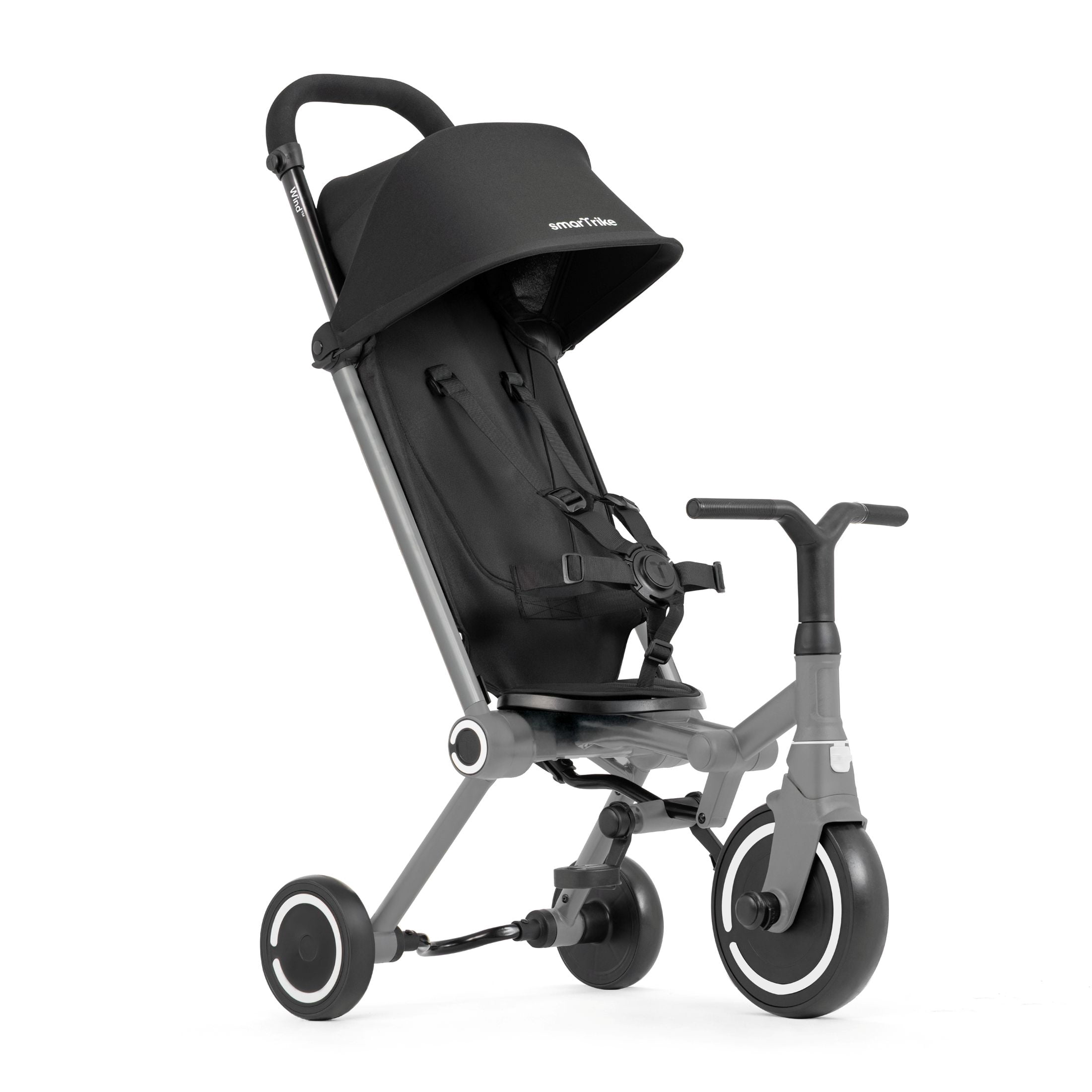 smarTrike WIND BLACK & GREY - Your everyday companion - Tricycle