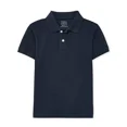 thumbnail image 1 of Unizone Uniforms Polo à Manches Courtes pour Garçon (X - Grand, Bleu Marine), 1 of 5