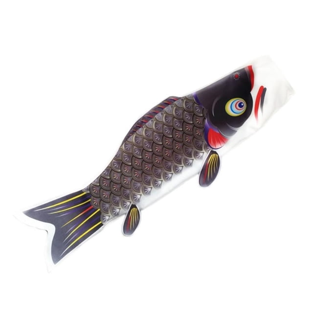 Agiferg Japanese Carp-Windsock Streamer Fish Flag Kite Home Outdoors Hanging Decoration