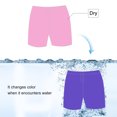thumbnail image 3 of KAWELL Children's Color Changing Shorts, Boys'Fun Sports Quick-Drying Temperature-Sensitive Color-Changing Swimming Trunks, 3 of 4