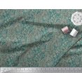 thumbnail image 3 of Soimoi Poly Georgette Fabric Artistic Paisley Print Sewing Fabric Yard 52 Inch Wide, 3 of 3