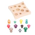 thumbnail image 3 of Jouets de Cueillette de Champignons, Jouets Éducatifs d'Éveil Mathématique pour Jouer, 3 of 8