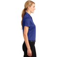 thumbnail image 3 of Sport-Tek Women's Heather Contender Polo M Cobalt Heather, 3 of 4