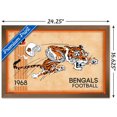 thumbnail image 3 of NFL Cincinnati Bengals - Retro Logo 14 Wall Poster, 22.375" x 34", 3 of 5