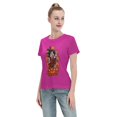 thumbnail image 4 of T-Shirt Basique à Manches Courtes pour Femmes Dragon Ball Little Goku, 4 of 6