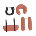 thumbnail image 3 of BELOVING Face Cradle with Pillow for Massage Table Soft Complete Set Massage Headrest brown, 3 of 10
