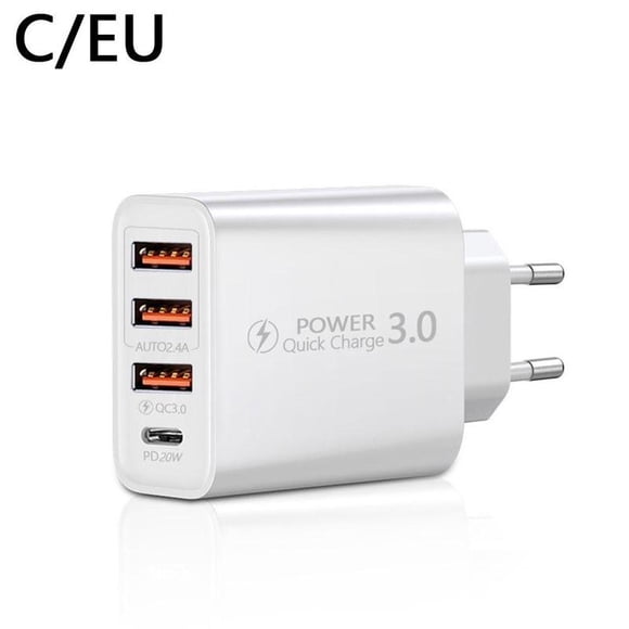 Type C USB Quick Charger 3.0 PD Cell Phone Charger For Phone BEST Adapter Z5D5