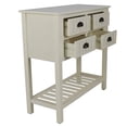 thumbnail image 4 of Bailey Bead Board 4-Drawer Console Table, 4 of 5