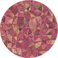 thumbnail image 1 of Ahgly Company Tapis d'Intérieur Lavable en Machine Carré Rouge Cramoisi, 3 Pieds Carré, 1 of 7