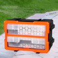 thumbnail image 3 of DOLITY Hardware Box Storage Small Tool Organizer Case with Compartments Plastic Toolbox B, 3 of 4