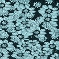 thumbnail image 1 of Ahgly Company Machine Washable Indoor Square Transitional Blue Lagoon Blue Area Rugs, 5' Square, 1 of 7