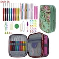 thumbnail image 2 of 36 Styles Crochet Hooks Set Knitting With Yarn Weave Knitting Needles Hook Kit Sewing Tools Gauge Scissors Knit with Storage Bag, 2 of 7