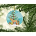 thumbnail image 2 of Carolines Treasures  BB2907CO1 Border Terrier Merry Christmas Tree Ceramic Ornam, 2 of 3