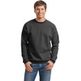 thumbnail image 3 of Hanes Chandail à Col Rond pour Adulte en Coton Ultime, S, Charbon Chiné, 3 of 7